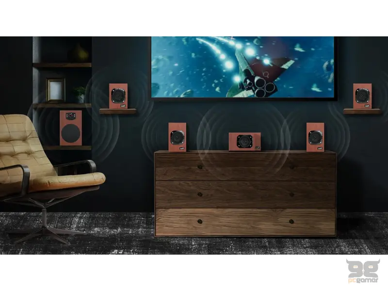 GENIUS SW-HF5.1 4600 v2 wood zvučnici 