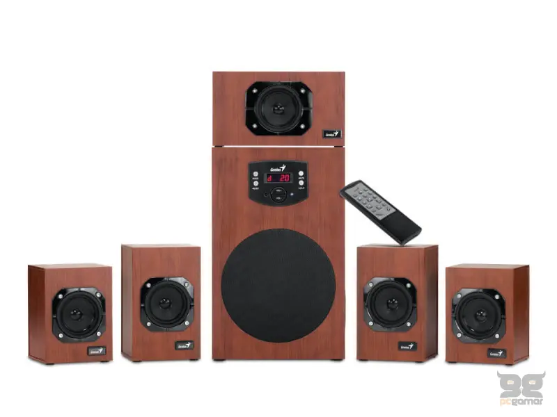 GENIUS SW-HF5.1 4600 v2 wood zvučnici 