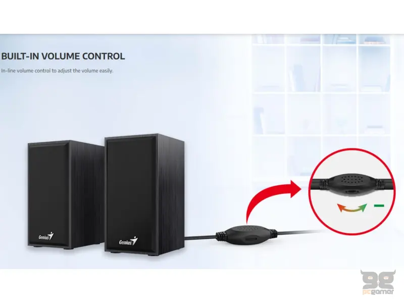 GENIUS SP-HF180 crni zvučnici 