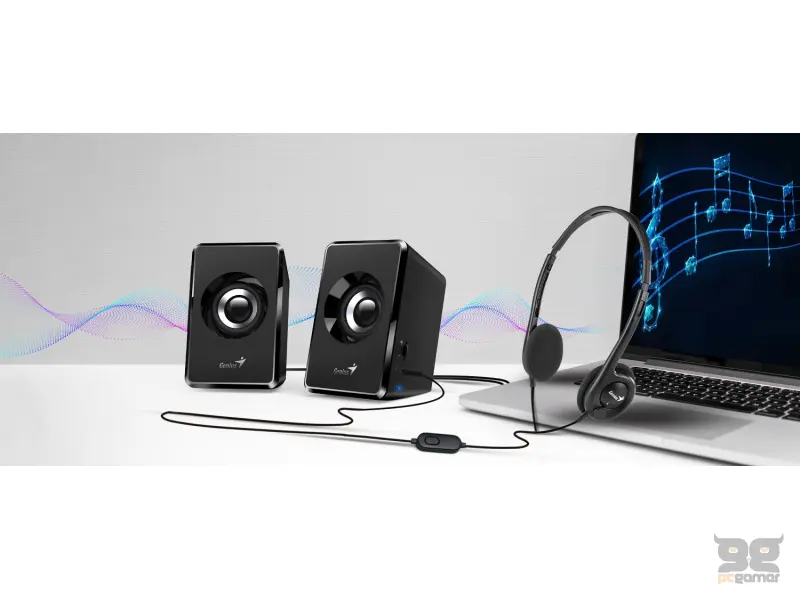 GENIUS SP-U125 USB crni zvučnici 