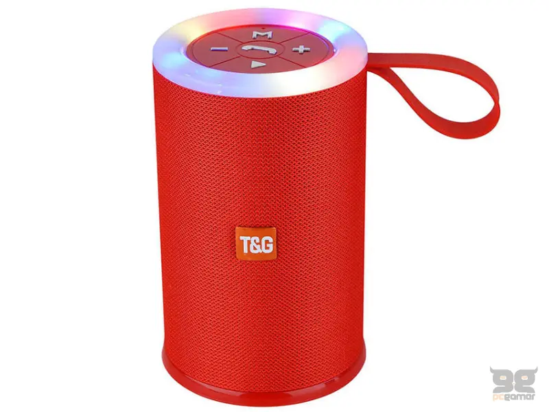 T&G TG512 RGB Bluetooth zvučnik crveni 