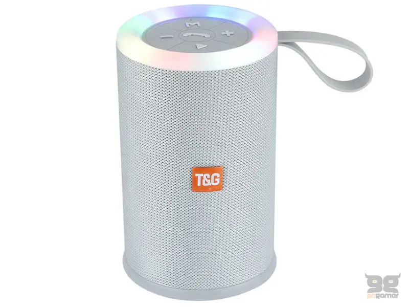 T&G TG512 RGB Bluetooth zvučnik sivi 