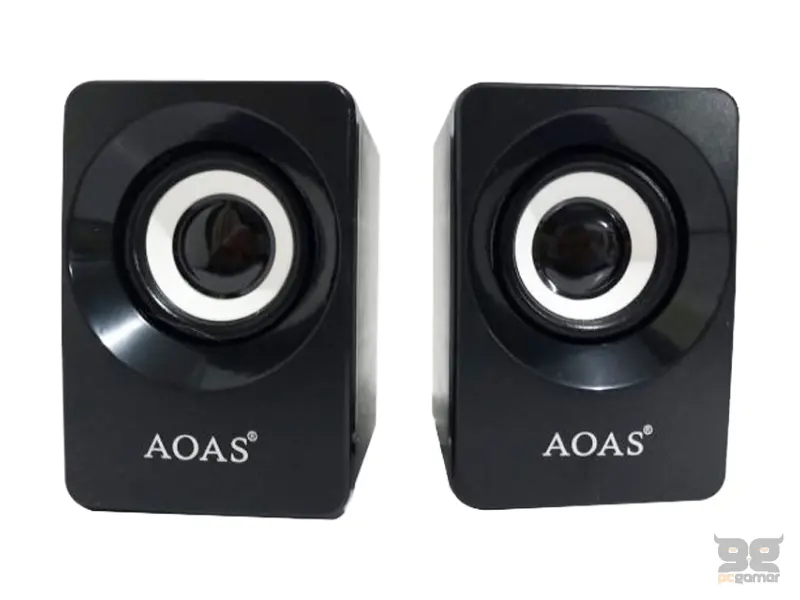 AOAS E-006 USB zvučnici crni 