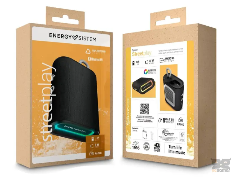 ENERGY SISTEM Space StreetPlay zvučnik crni (M45881) 