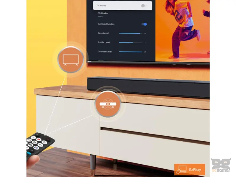 HISENSE HS2000 soundbar crni 