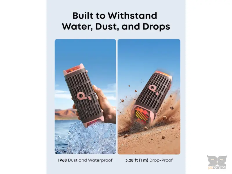 ANKER Soundcore Boom 3i 50W prenosni bluetooth IP68 zvučnik braon 