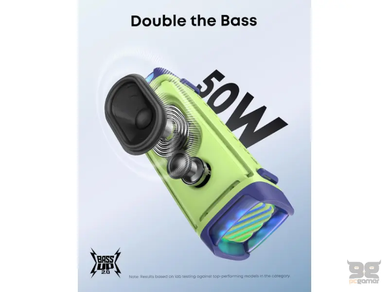 ANKER Soundcore Boom 3i 50W prenosni bluetooth IP68 zvučnik zeleni 