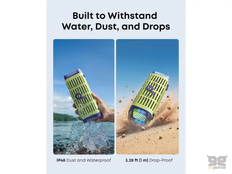 ANKER Soundcore Boom 3i 50W prenosni bluetooth IP68 zvučnik zeleni 