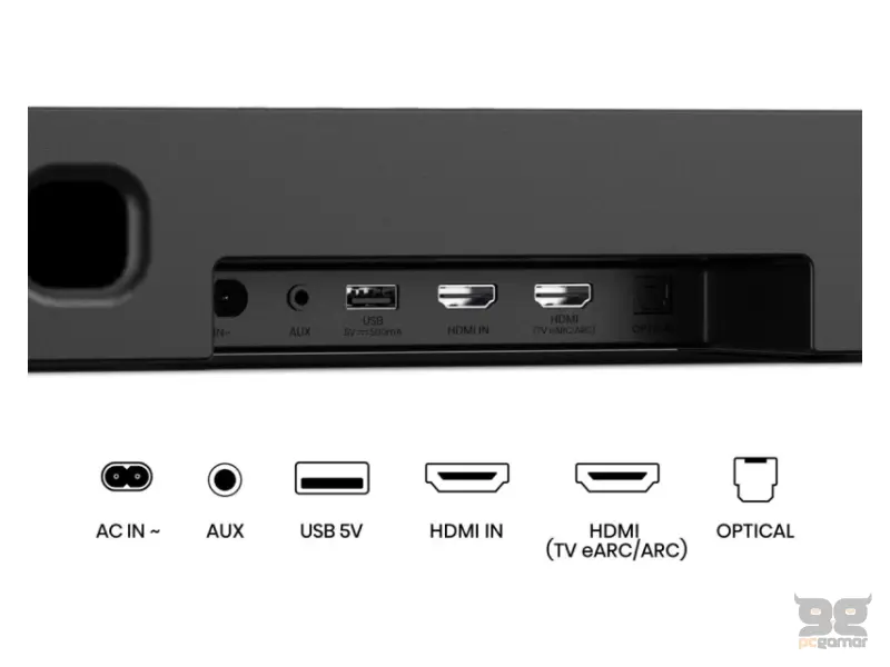 HISENSE AX5140Q Dolby Atmos soundbar sa bežičnim subwooferom crni 