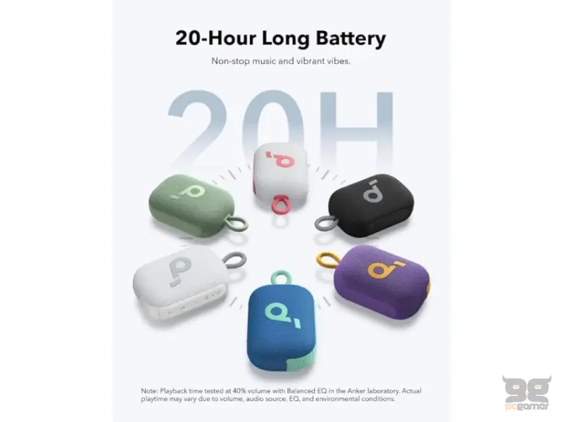 ANKER Soundcore Select 4 Go prenosivi bluetooth IP67 zvučnik crni 