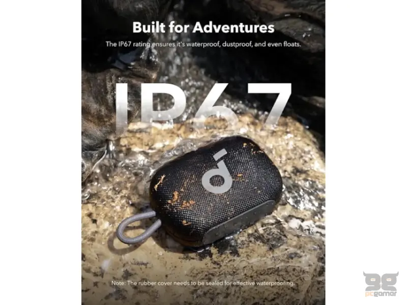 ANKER Soundcore Select 4 Go prenosivi bluetooth IP67 zvučnik crni 