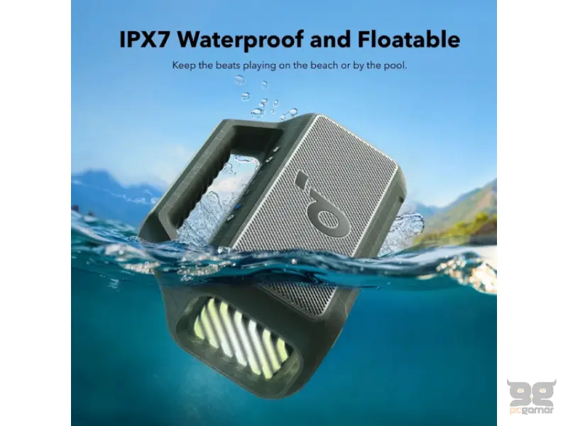 ANKER Soundcore Boom 2 80W 2.1 prenosivi bluetooth IPX7 zvučnik zeleni 