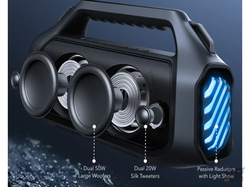 ANKER Soundcore Boom 2 Plus 140W 2.2 prenosivi bluetooth IPX7 zvučnik crni 