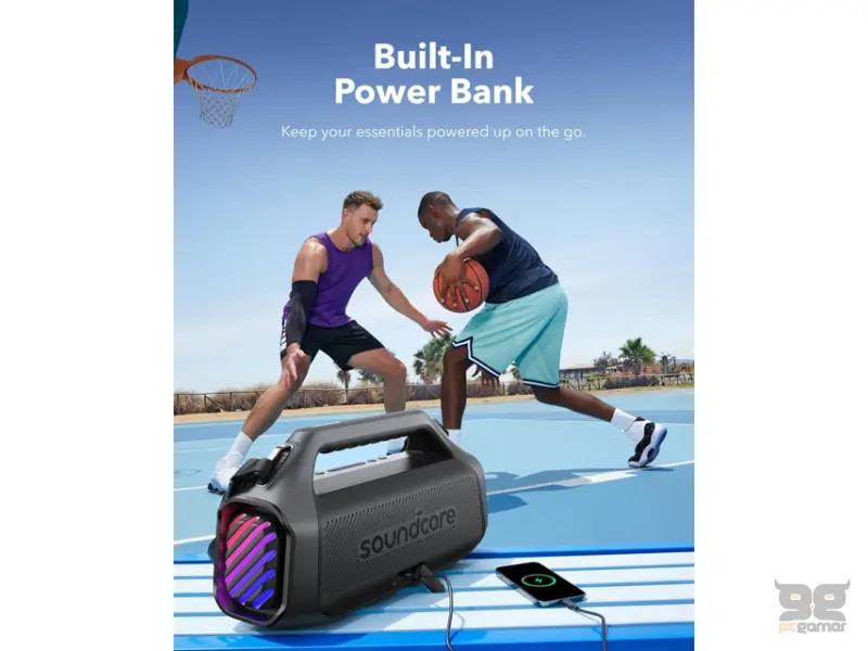 ANKER Soundcore Boom 2 Plus 140W 2.2 prenosivi bluetooth IPX7 zvučnik crni 