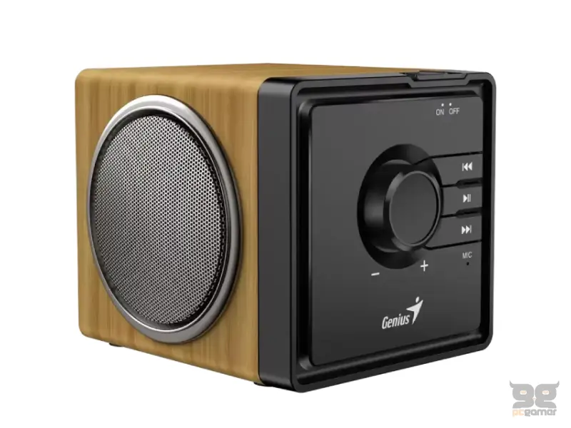 GENIUS SP-916BT Pine Wood Bluetooth zvučnik 