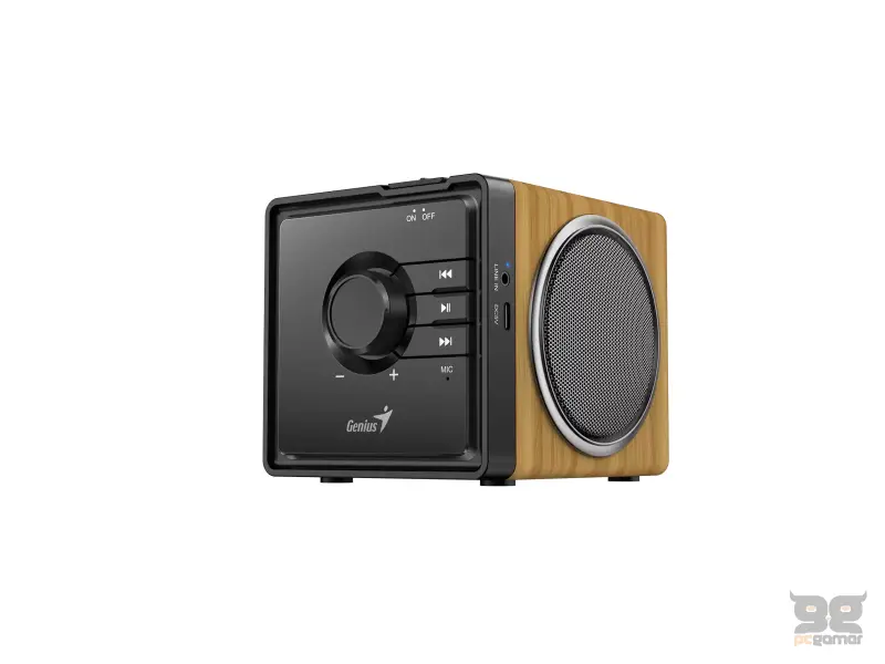 GENIUS SP-916BT Pine Wood Bluetooth zvučnik 