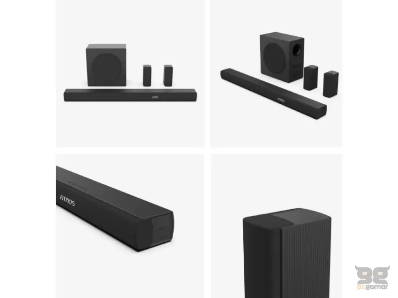 HISENSE AX5100Q Dolby Atmos soundbar sa bežičnim subwooferom crni 