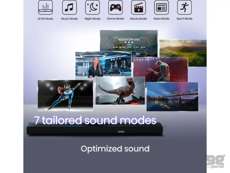 HISENSE AX5100Q Dolby Atmos soundbar sa bežičnim subwooferom crni 