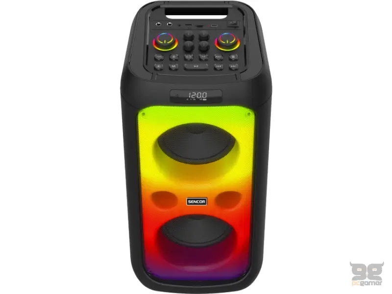 SENCOR PARTYCON WAVE SOUND SYSTEM zvučnik crni 