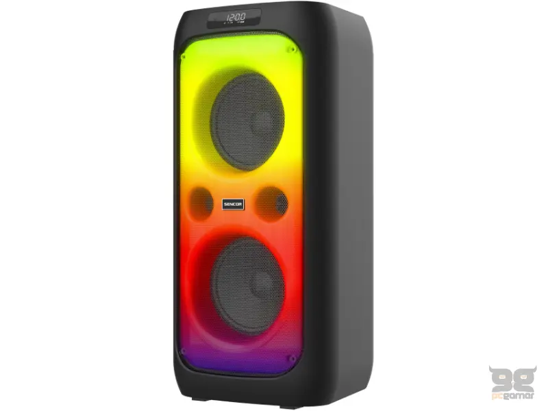 SENCOR PARTYCON WAVE SOUND SYSTEM zvučnik crni 