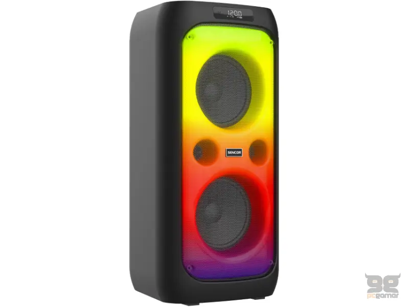 SENCOR PARTYCON WAVE SOUND SYSTEM zvučnik crni 