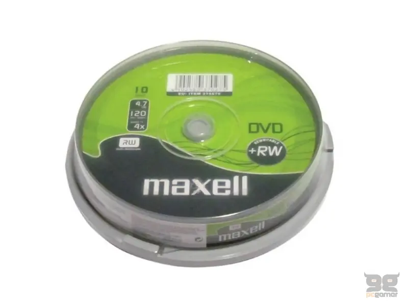 DVD-RW MAXELL1/10PACK 4.7GB