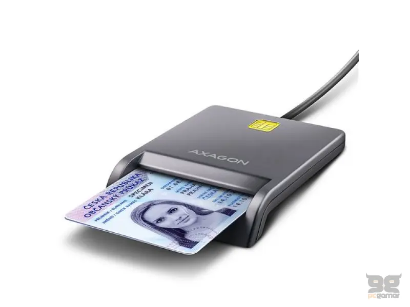 MEM CR USB 2.0 CRE-SM3T Smart Card FlatReader, AXA