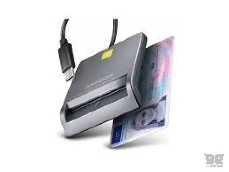 Čitač pametnih kartica AXAGON CRE-SM3TC USB-C 2.0