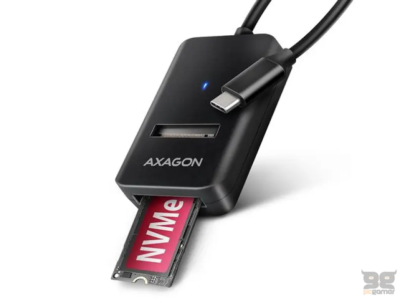 HDD DOD Ladica SATA & NVMe -> USB-C 3.2 Gen2, ADM2-CM, AXA