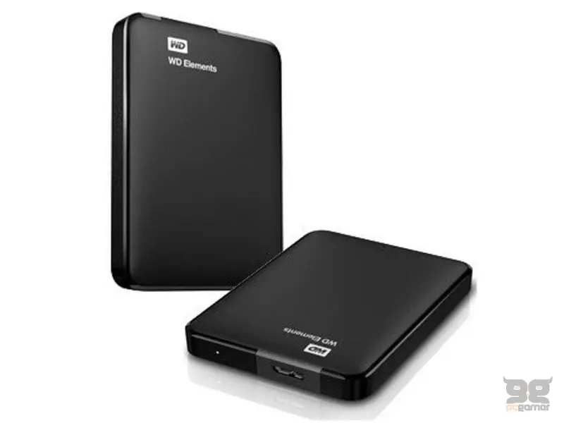 WD EXT HDD 5TB 2.5 USB 3.0 Elements Black