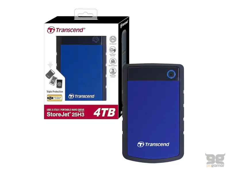 StoreJet 25H3 4TB USB 3.1 Navy Blue