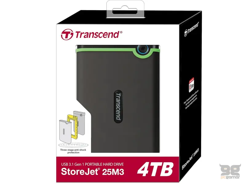 4TB StoreJet 25M3 2.5" Slim form factor