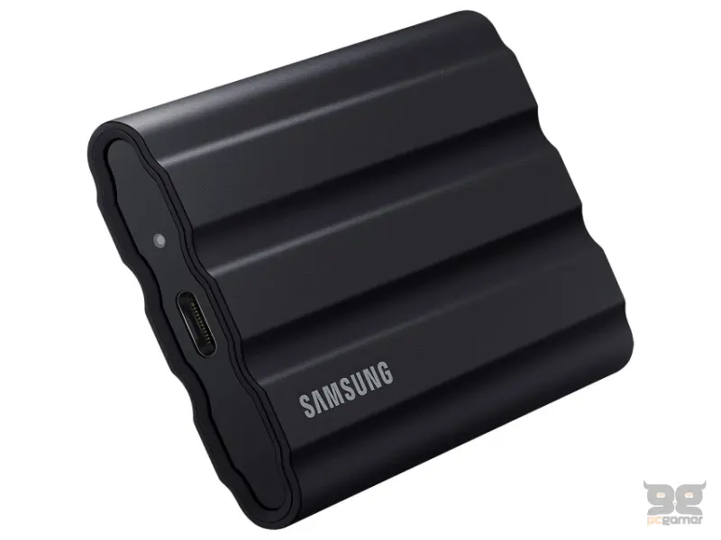 SAMSUNG Portable T7 Shield 1TB crni eksterni SSD MU-PE1T0S 
