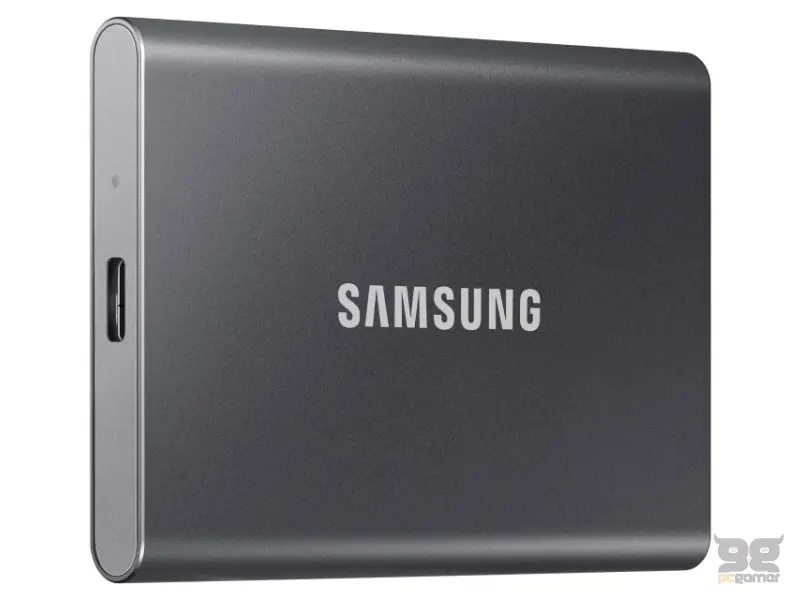 SAMSUNG Portable T7 4TB sivi eksterni SSD MU-PC4T0T 
