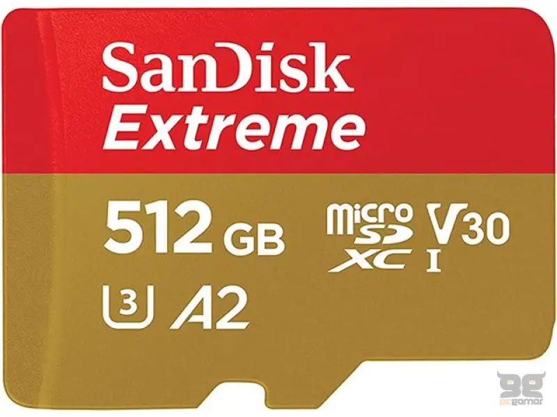 MEM SD MICRO 512GB Sandisk Extreme, A2, V30, U3