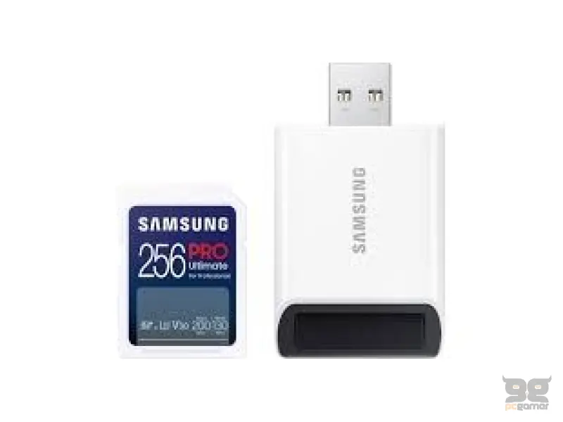 Memorijska kartica SD Samsung PRO Ultimate + Reader MB-SY256SB/WW