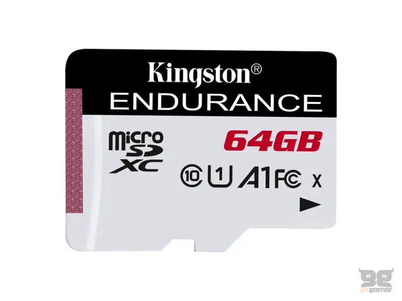 KINGSTON High-Endurance 64GB microSD Card, for Security,Body and Dash Cams,95MB/s read, 30MB/s write