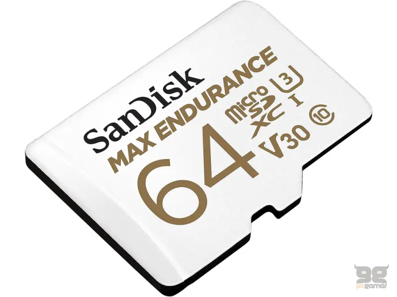 SanDisk MAX ENDURANCE 64GB microSDXC + SD Adapter, 30.000 Hours