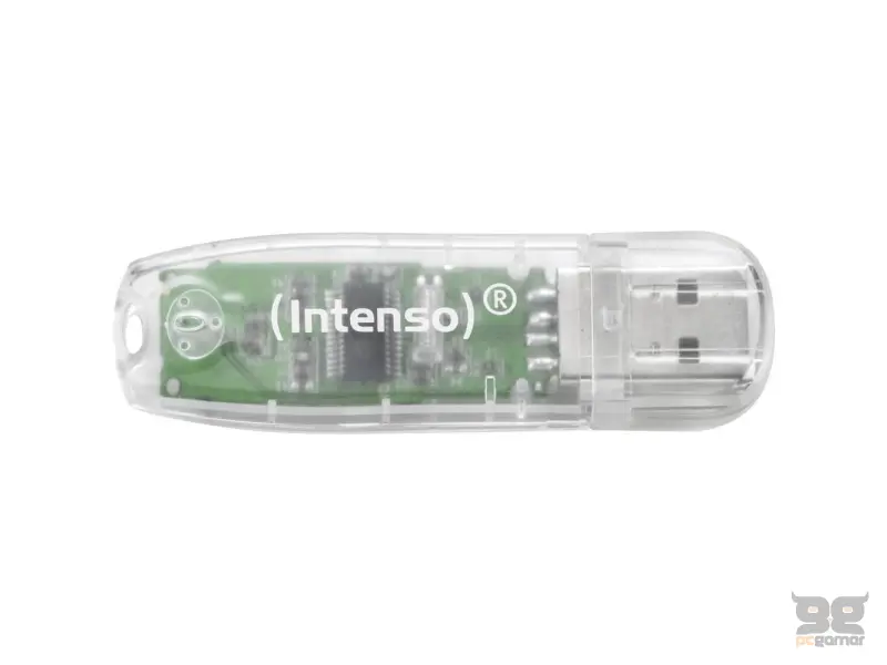 Intenso USB Flash Drive 32GB USB 2.0 Transparent