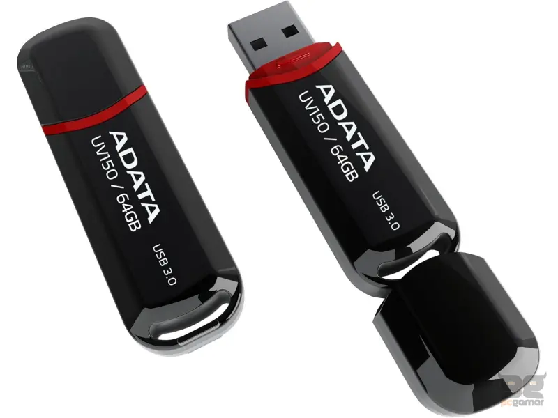 ADATA USB Flash Drive 3.2 64GB crni