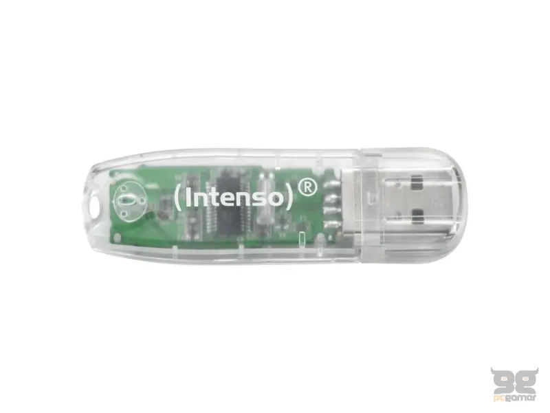 Intenso USB Flash Drive 32GB USB 2.0 Transparent