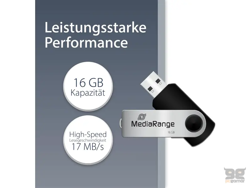 USB Flash Drive 16GB USB 2.0 MR910