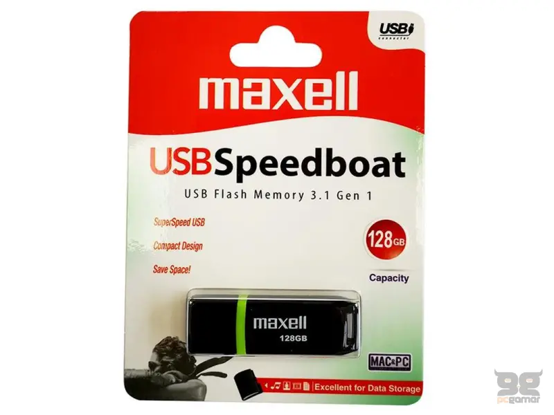 Maxell USB 128GB 3.1 Speedboat