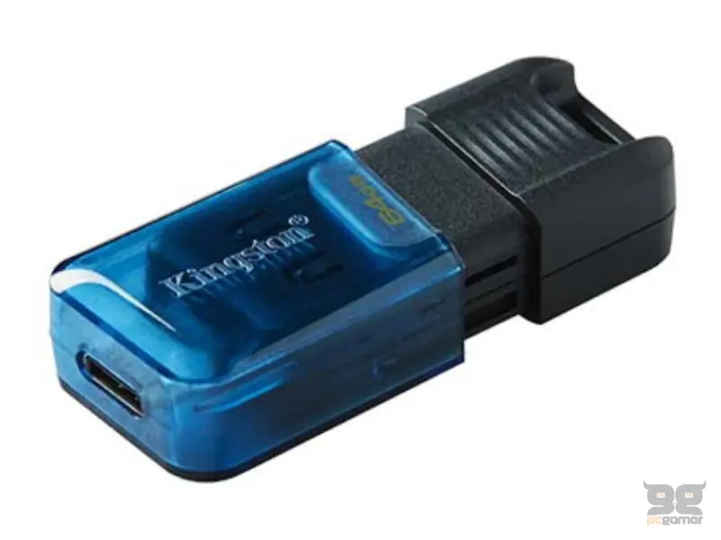 KINGSTON 64GB DataTraveler 80 M USB-C 3.2 flash DT80M/64GB 