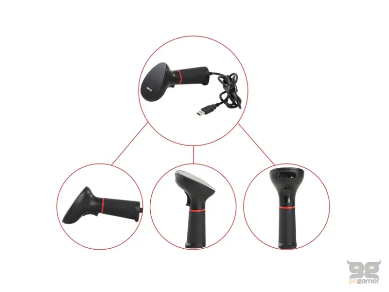 XL-SCAN XL-3610S 2D bar-kod čitač (skener) sa postoljem 