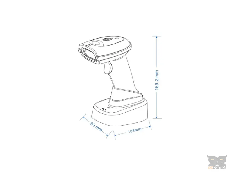 XL-SCAN XL-9221C Wireless bar-kod čitač (skener) 