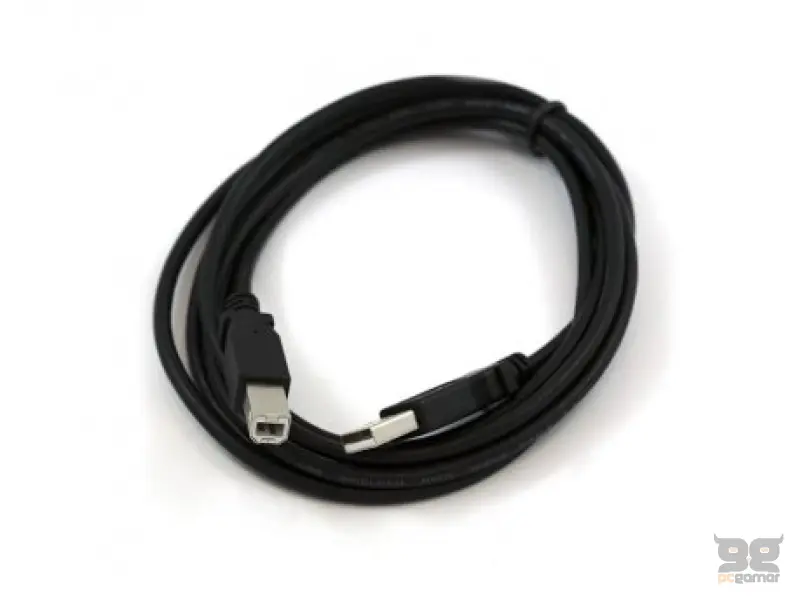 E-GREEN Kabl 2.0 USB A - USB B M/M 1.8m crni (full bakar) Premium