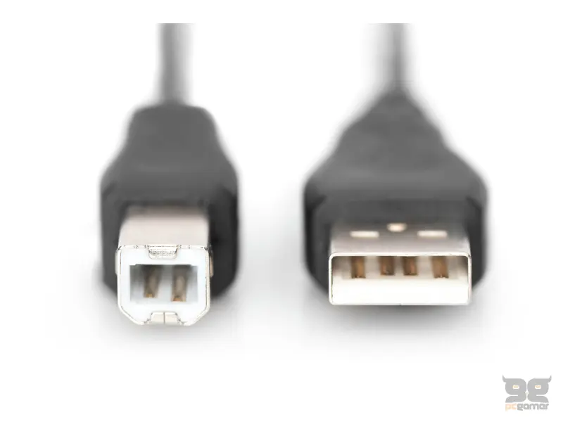 Digitus Kabl USB A - USB B M/M 1m USB 2.0 crni