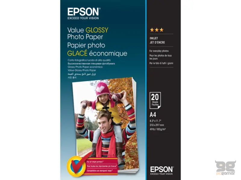 EPSON S400035 A4 (20 listova) glossy foto papir 