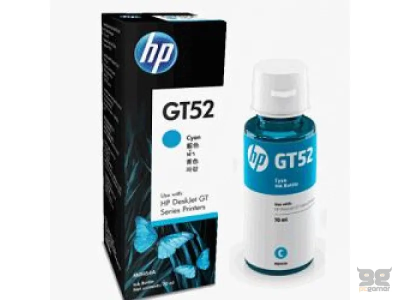 SUP HP INK GT52 Original Ink Bottle Cyan M0H54AE